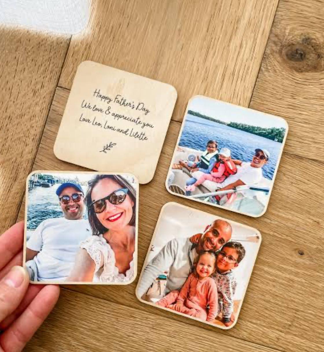 Custom photo magnets