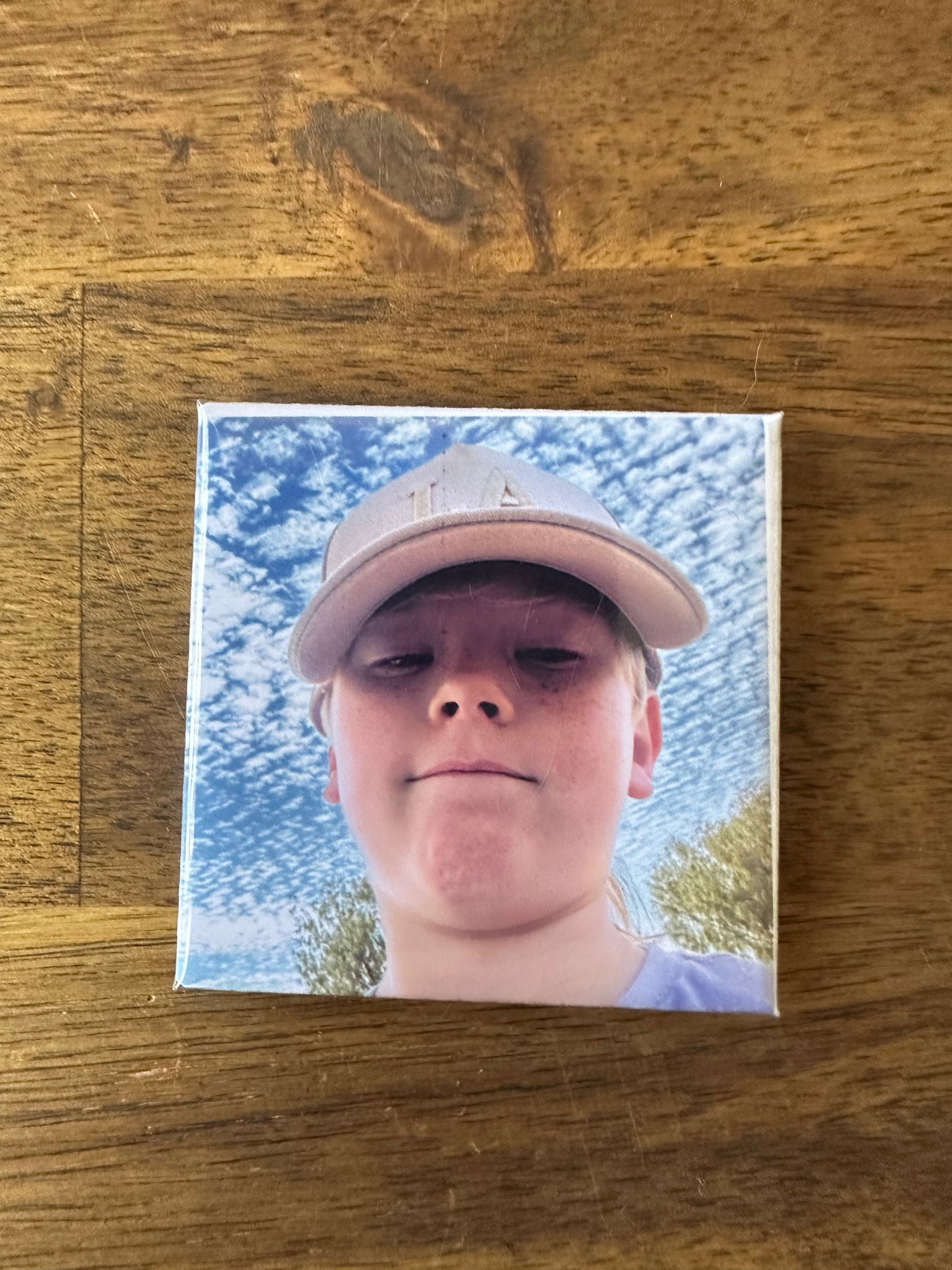 Custom photo magnets